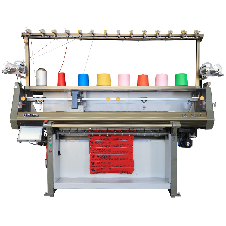 1 system Fully jacquard collar knitting machine