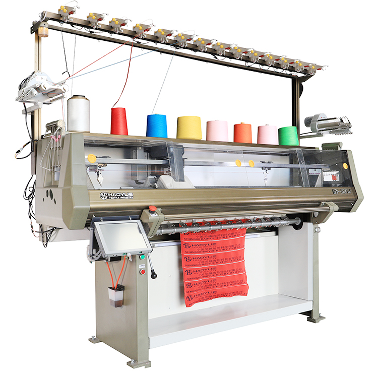 1 system Fully jacquard collar knitting machine